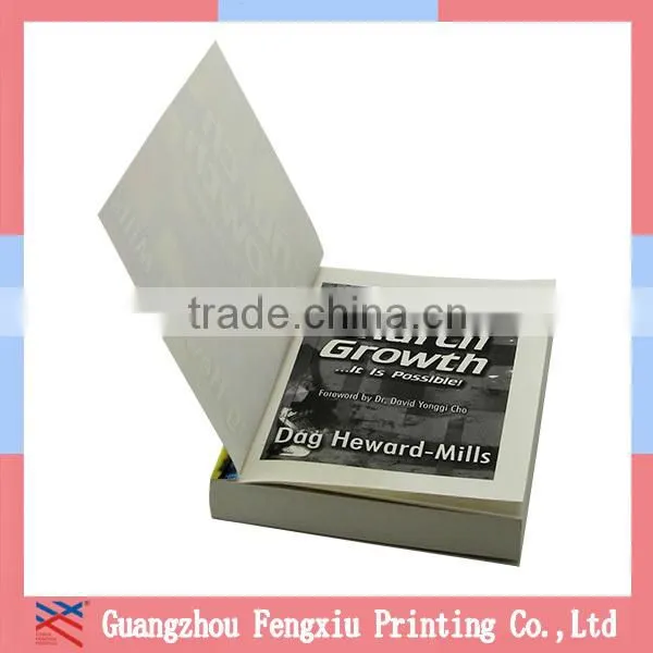 Custom Full Color Publication Promotional Soft Cover English Book Printing photo-5