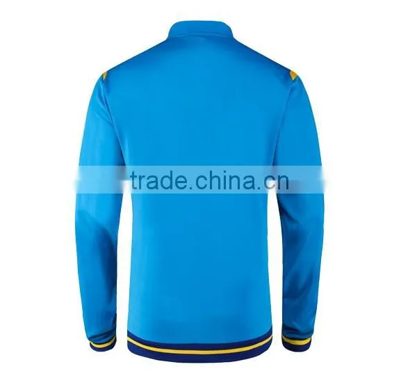 2016 Newest Cheap Hot Sell Navy Blue Winter Track Jacket photo-6