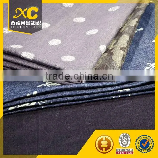 Hot Sale Fake Knit Stretch Custom Design Print Fabric