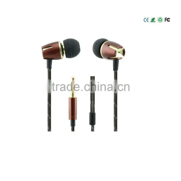 Matel In Earphone Mono Stereo Handfree Mp3