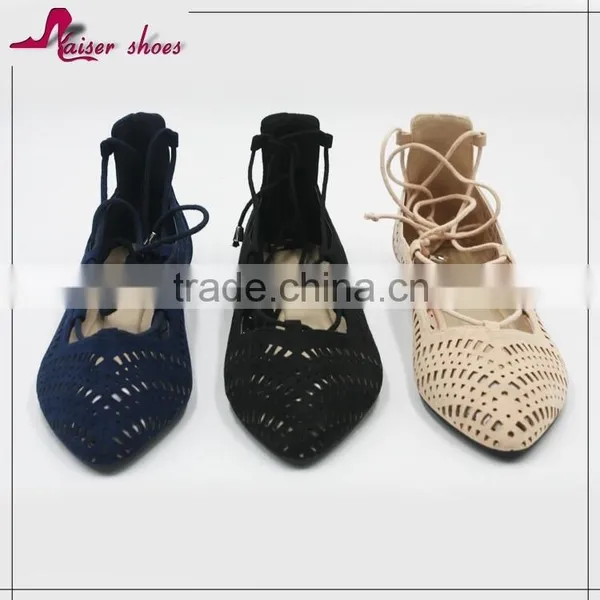SSK16-544 Low Price Women Moccasin Casual Ladies Flat Shoes photo-2