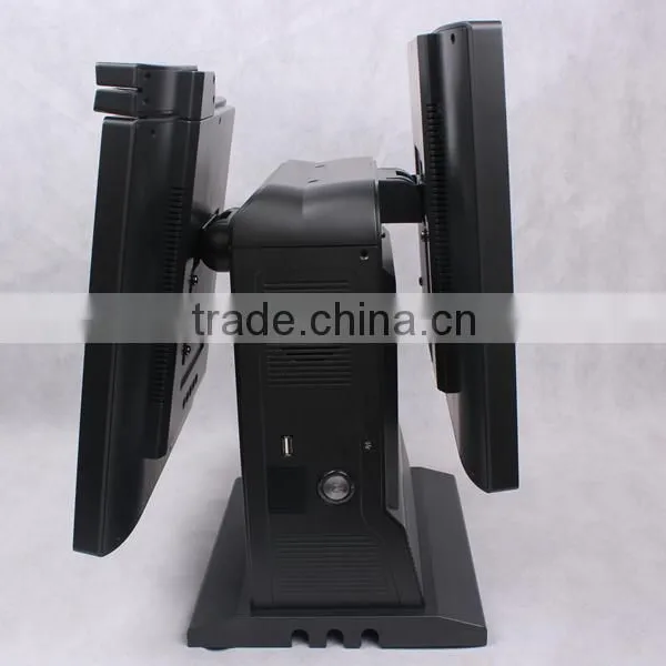 15 Inch Dual Touch Pos System; Touch Cash Register; Touch Pos Terminal ZQ-T9090D From ZONERICH photo-2