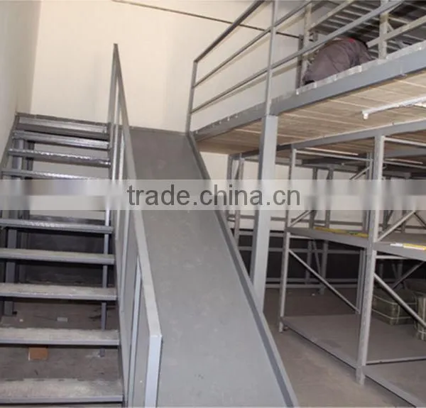 loft storage rack supermarket shelf in china