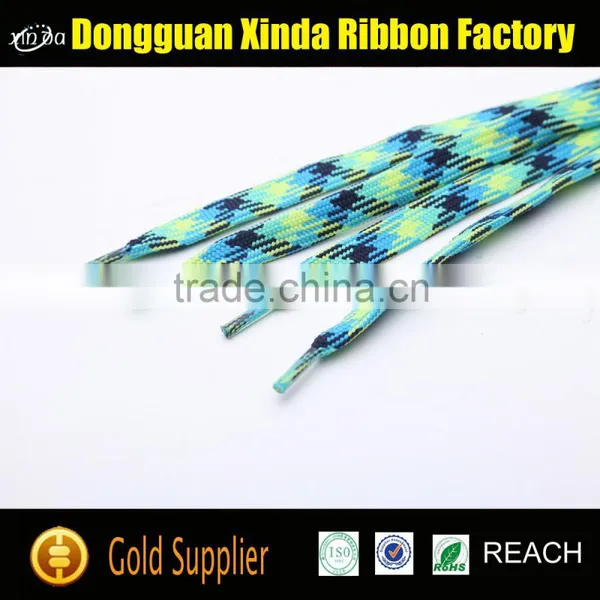 Custom Logo Printed Athletic Twisted Shoelaces photo-2