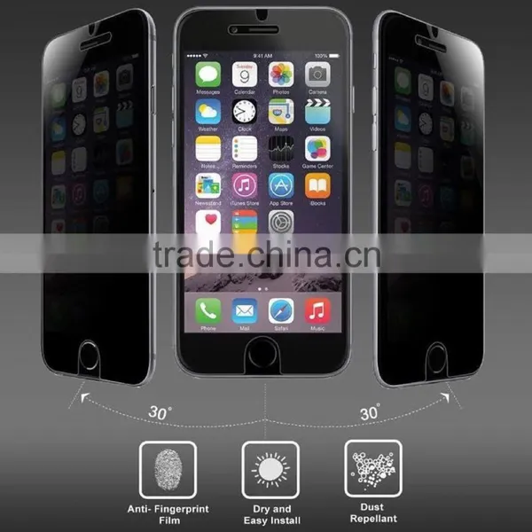 Anti-spy Premium Tempered Glass Screen Protector Toughened Protective Film For IPhone