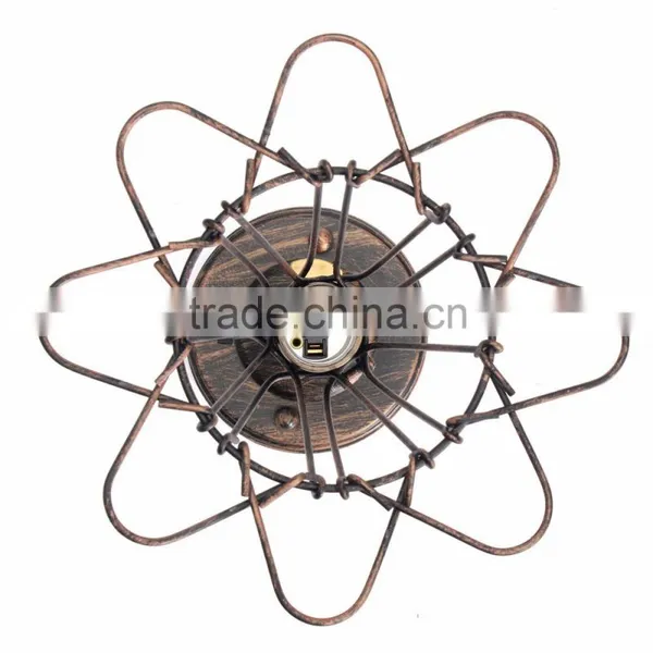 E27 Morden Loft Metal Vintage Industrial Sconce Wall Light photo-4