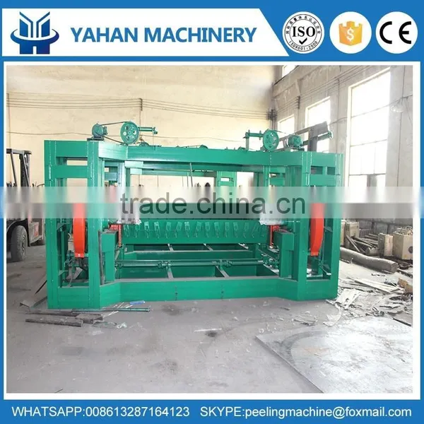 1300 mm Soft Wood Peeler Machine With Cutter / Veneer Peeling Machine With Slicer photo-2