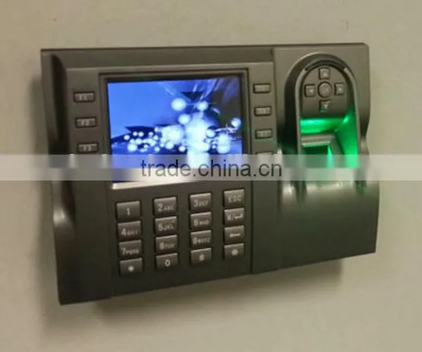 3.5inch TFTscreen Optional GPRS WIFI Network Biometric Fingerorint Time Attendance and Access Controller photo-2