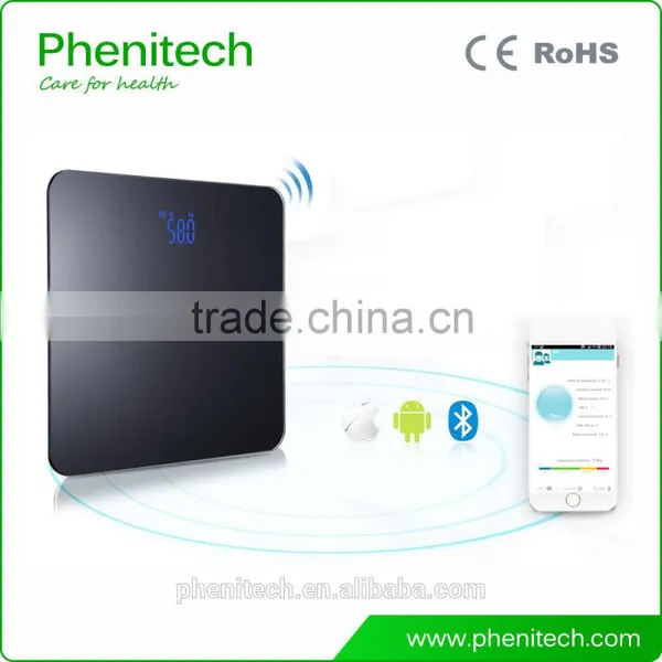 6mm Tempered Glass Bluetooth Bathroom Weighing Scale photo-2