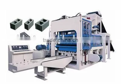 Construction Building Diesel Engine Cement Block and Brick Making Machine for Sale photo-4