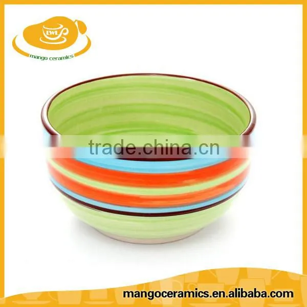 Bulk Sale Korean Style Eco Cheap Ceramic Rainbow Rice Bowl photo-6