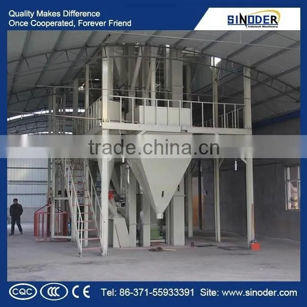 Sinoder Brand CE Complete Feed Granules Production Line Feed Crusher and Mixer / Feed Mixing Machine / Poultry Feed Machine photo-6