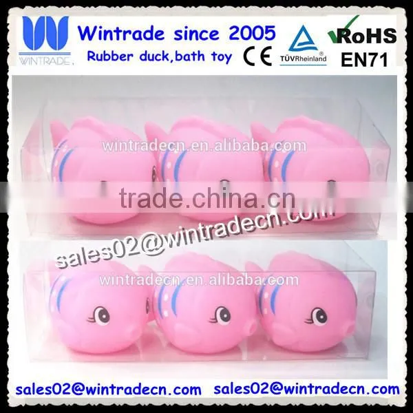 Small Tropic Fish Family Bath Sets 3pcs/set - Floating Bath Toy photo-3