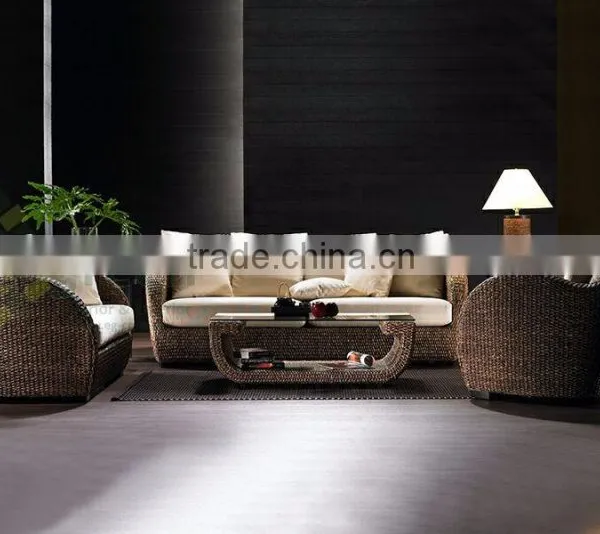 Water Hyacinth Living Room Sofa - Modern Design Water Hyacinth