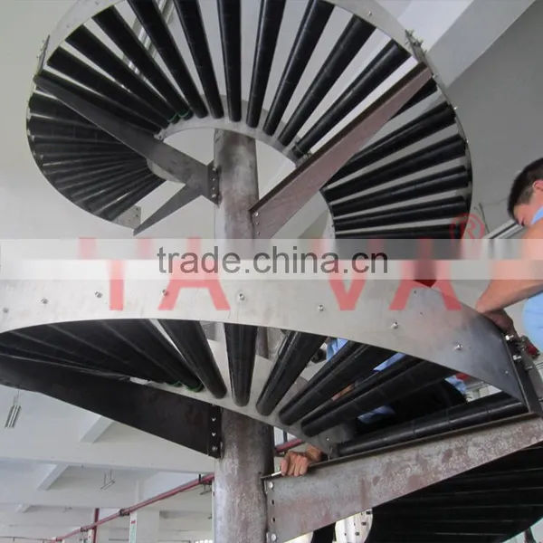 Free Spiral Roller Conveyor for Conveying Cartons
