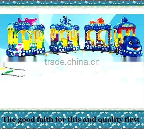 Factory Direct Christmas Carnival Games Amusement Park Electrical Ocean Train for Sale photo-3