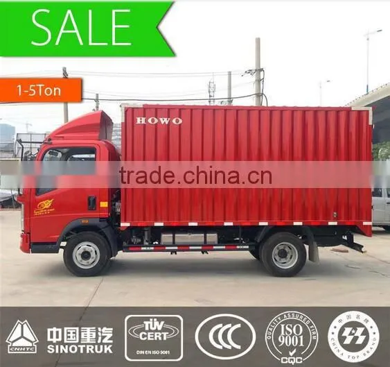 China Sinotruk HOWO 4*2 Mini Cargo Truck 1-5 Ton photo-3
