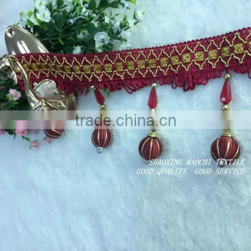 Wholesale Curtain Tassel Fringes for Home Textile Accessory photo-4