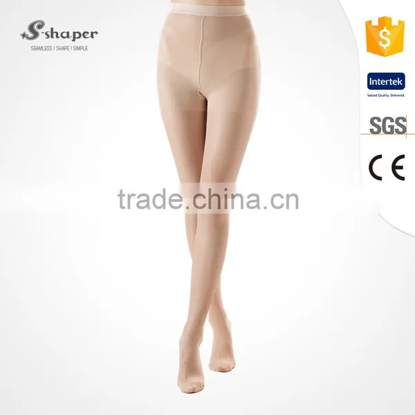 S-SHAPER Factory Price Leg Slimming Silk Pantyhose Stockings photo-2