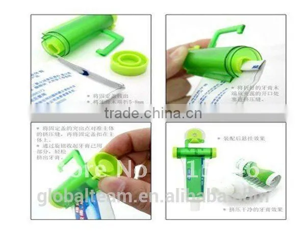 Toothpaste Tube Squeezer With Suction Cup Holder photo-5