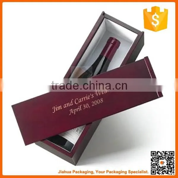Custom Wine Bottle Gift Box for Wine Glasses Packaging photo-4