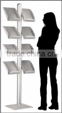Stainless Steel Dispaly Paper Racks Display Stand photo-2