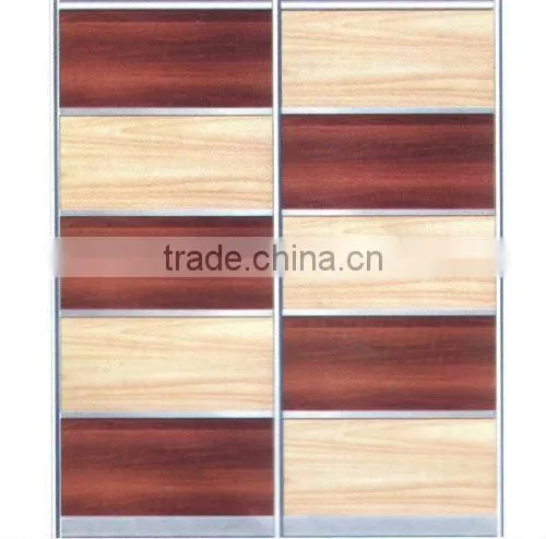 Manufacturer OEM Most Popular Wood Grain Aluminum Siding / Wood Grain Pvc Film / Wood Grain Paper Laminate photo-3