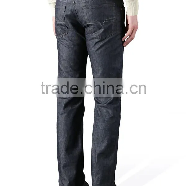 Mens Fashion Denim Korean Style Skinny Jeans Casual Denim Straight Leg Jeans for Men Men's Loose Fit Five Pockets Jeans photo-5