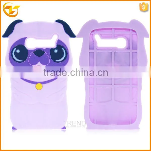 Pug Silicone Case for Alcatel One Touch Pop C5 photo-2