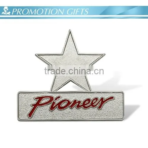 Hot Sale Star Pin Badge With Custom Logo photo-3