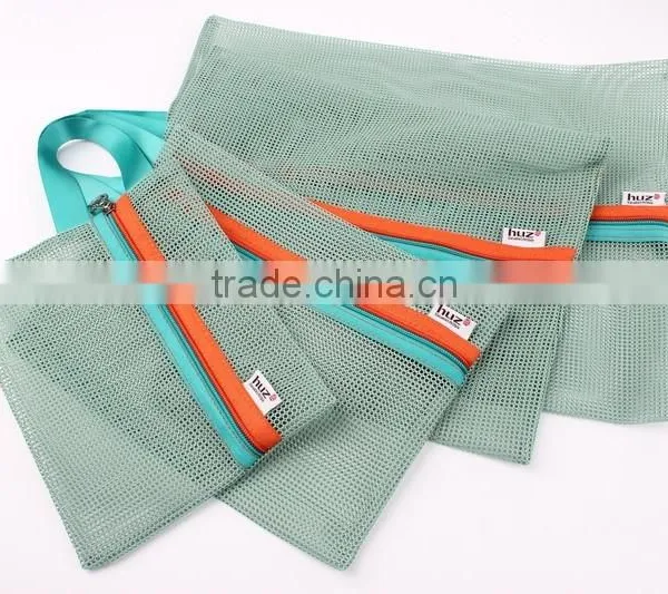 2016 Hot Selling Mesh Style Portable Travel Zipper Storage Bag photo-5