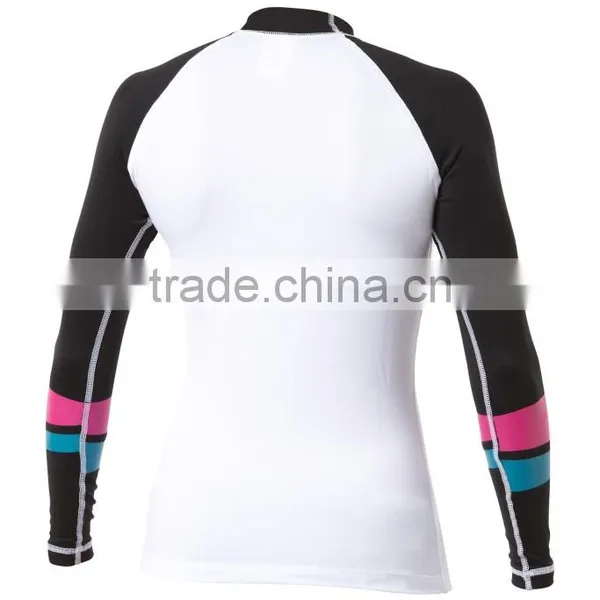 Top Quality UV Protection Lycra Swiming and Breach Koral Rash Guard