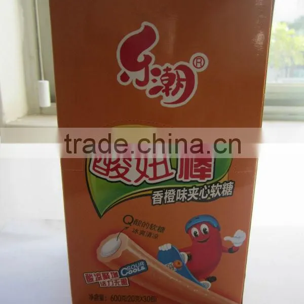 2013 Orange Sour Stick Soft Candy photo-2