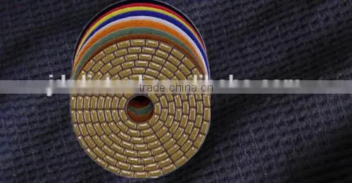 4" Dry Diamond Polishing Pad,marble Granite Polishing Pad photo-5