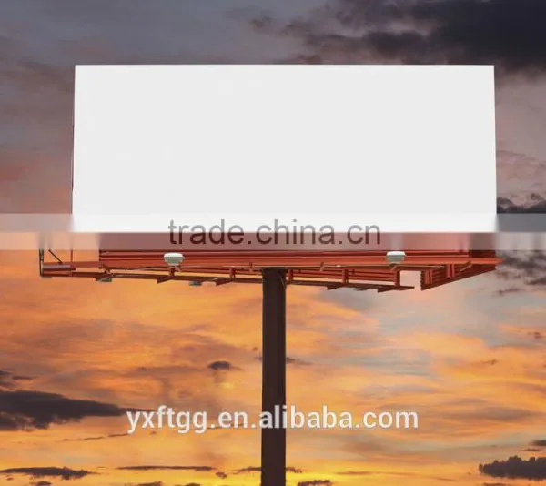 Customized outdoor advertising billboard poles