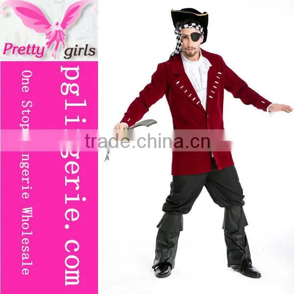 2016 Sexy Cosplay Pirate Costume Men Costume photo-3