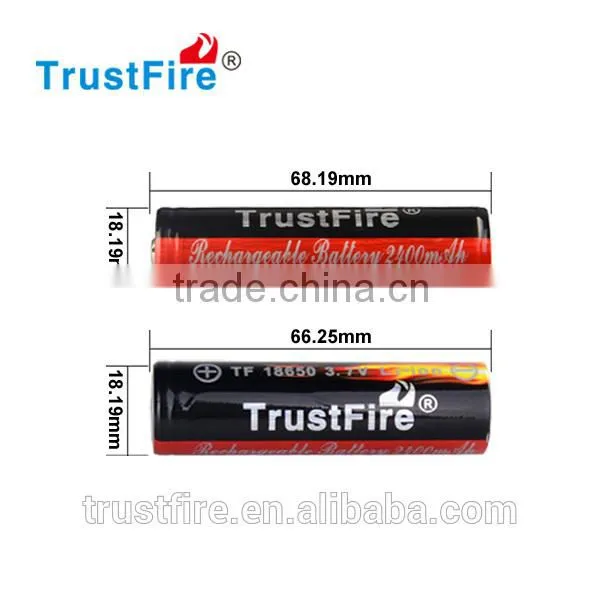 High Quality 100% Practical Capatity Li-ion Battery cj 18650 Battery, 2400mah 3.7v Battery photo-2