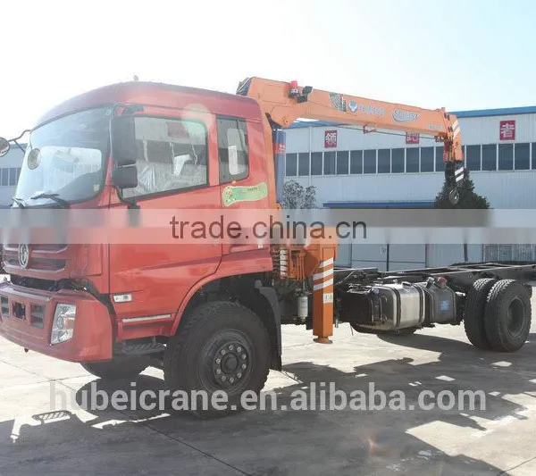 6.3ton Quicklift Compact Cranes, SQ6.3S3, Hydraulic Truck Crane With Telescopic Booms. photo-6