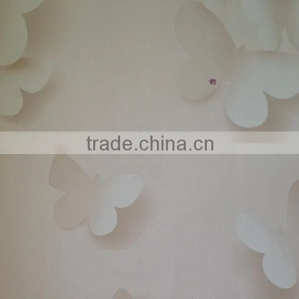 Butterfly Paintings Vinyl Wallpaper photo-2
