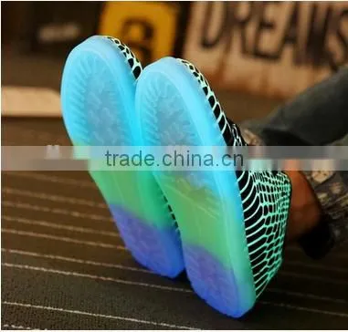 Led Fashion Cheap Adults Sneaker Shoes Luminous Snake Lost Shoes photo-3