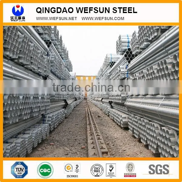Hot Dipped Pipe Round Galvanized Steel Pipe Used For Construction photo-5