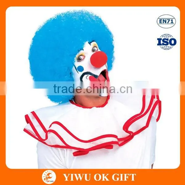 Carnival Funny Dress Masquerade Party Rainbow Clown Wig photo-2