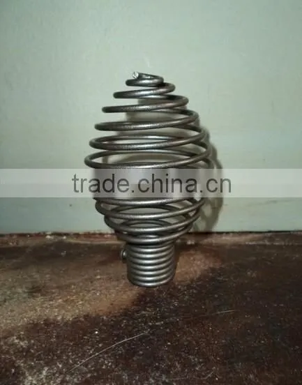 Iron Spiral Curtain Rod End & Finials photo-6