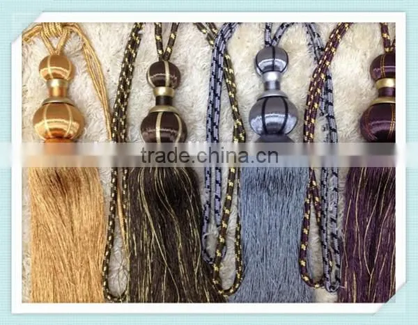 Home Decorative Curtain Tieback Rope For Curtain,Curtain Cord,Blind Cord