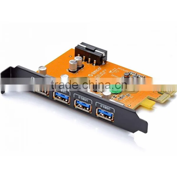 4ports USB3.0 PCI-E Express Card photo-4