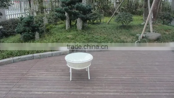 6Pcs Garden Bullet Shape Stackable Sofa Set Space-saving Sofa Furniture photo-6