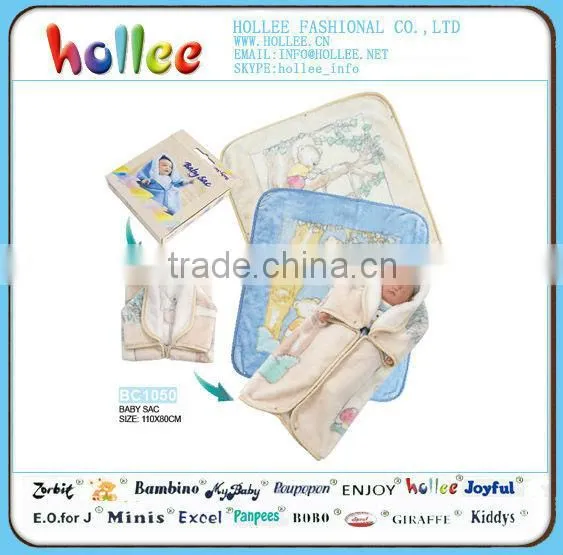 2013 New Printed Coral Fleece Baby Blanket