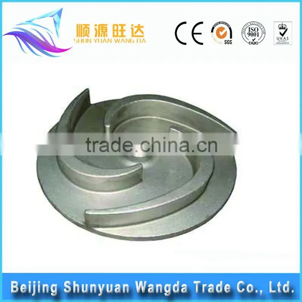 China Manufacture Types OEM Investment Casting Wax Marine Exhaust Fan Impeller photo-3
