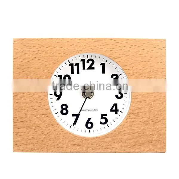 Wooden Table Alarm Clock With High Quality photo-3
