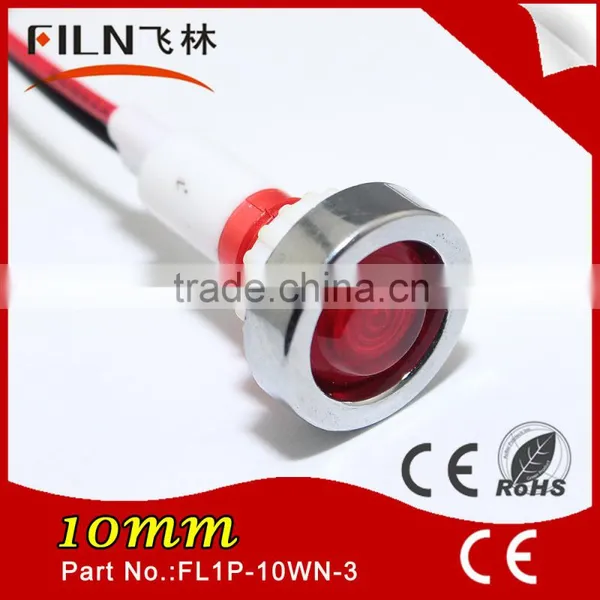 MDX11A Three Phase Indicator Lights Panel 220v ac Water Heater Signal Lamp Neon Indicator Lamp photo-3